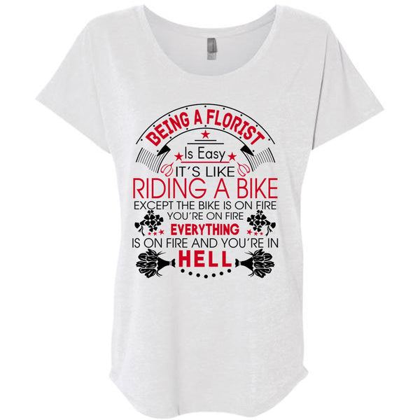 Being A Florist Is Easy T Shirt, Being A Florist T Shirt, Awesome T-Shirts