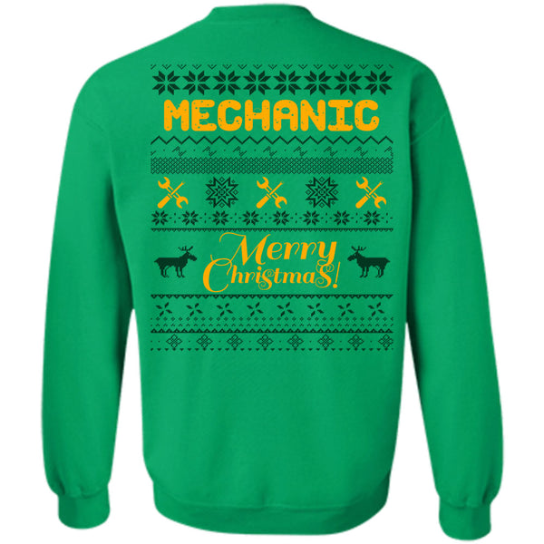 I Love Mechanic T Shirt, Mechanic Merry Christmas Sweatshirt