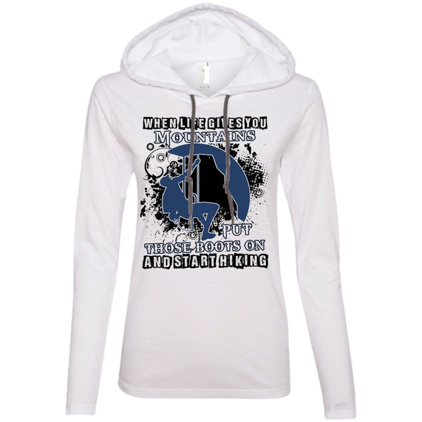 A black t-shirt with the shopify logo