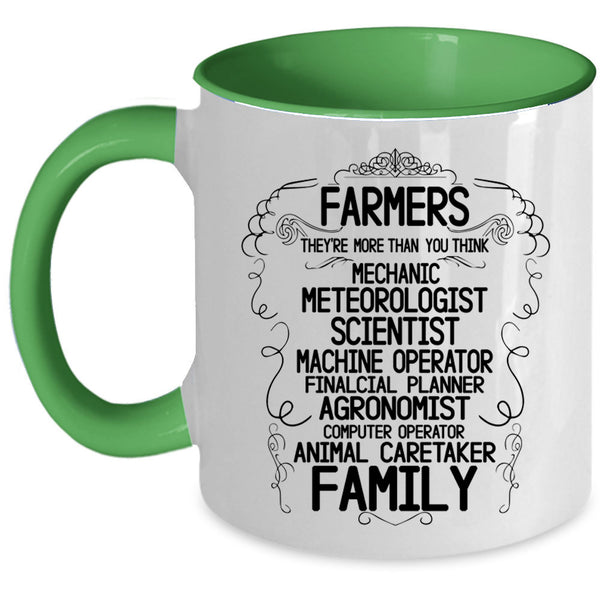 Animal Caretaker Family Coffee Mug, Farmers Accent Mug