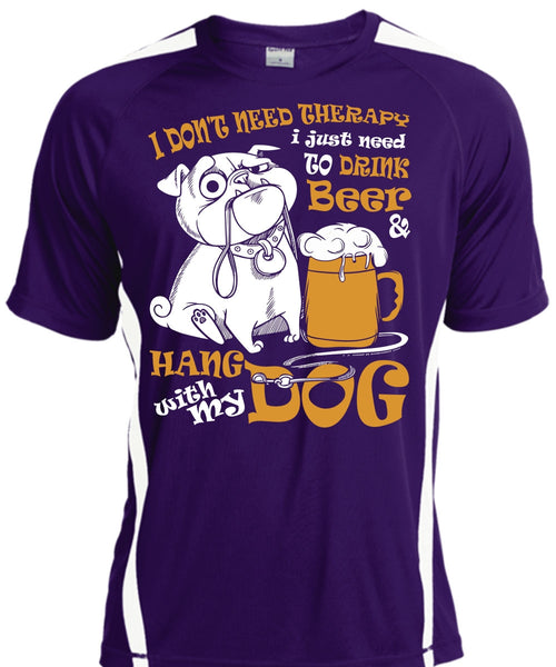 Hang With My Dog T Shirt, I Just Need To Drink Beer T Shirt, Cool Shirt