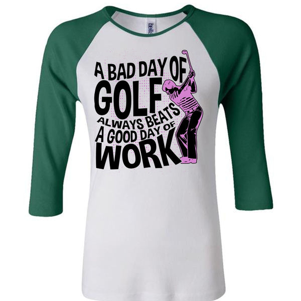 A Bad Day Of Golf T Shirt, I Love Golfing T Shirt, Awesome T-Shirts