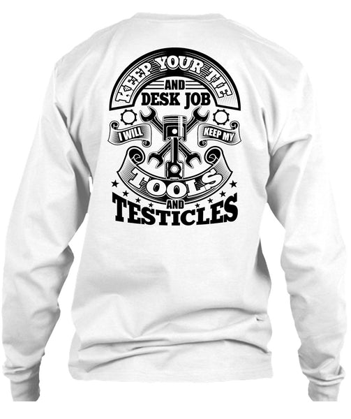 I Will Keep My Tools T Shirt, I Love Machinist T Shirt