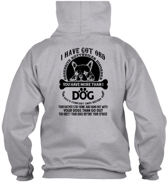 You Have More Than 1 Dog T Shirt, I Love Dogs T Shirt