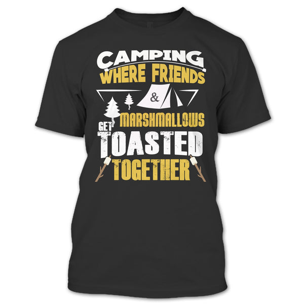 A black t-shirt with the shopify logo