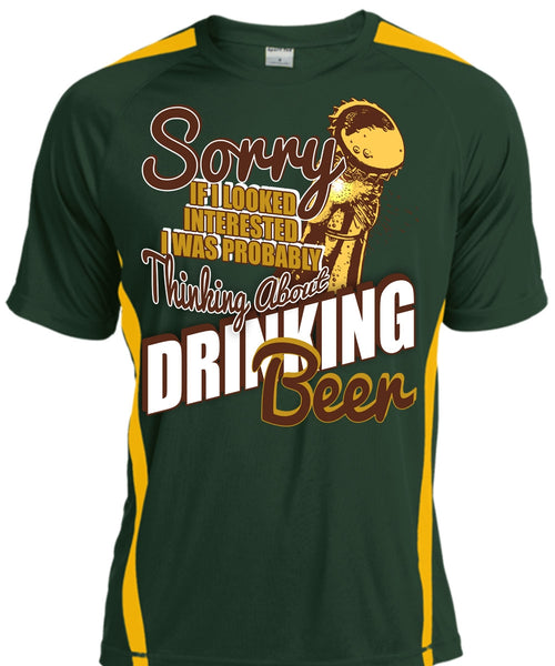Drinking Beer T Shirt, Being A Drinker T Shirt, Cool Shirt
