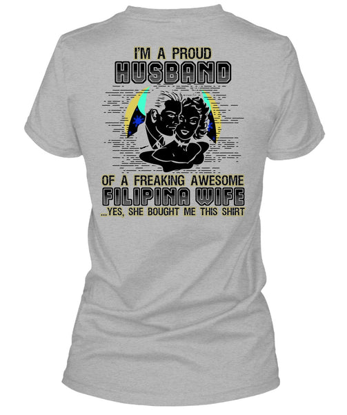 I'm A Proud Husband T Shirt, I Love Husband T Shirt