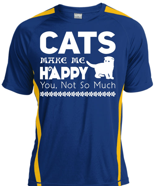 Cats Make Me Happy T Shirt, My Pets T Shirt, My Favorite T Shirt