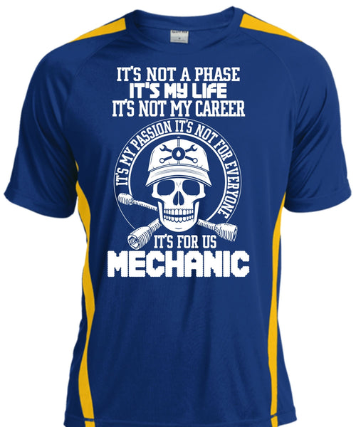 It's For Us Mechanic T Shirt, It's Not My Career T Shirt, Cool Shirt