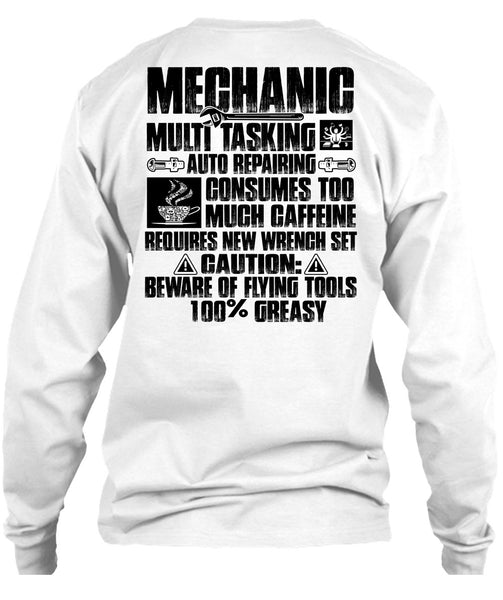 Mechanic Multitasking T Shirt, I Love Mechanic T Shirt