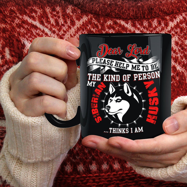 My Siberian Husky Coffee Mug, Cool Siberian Husky Coffee Cup