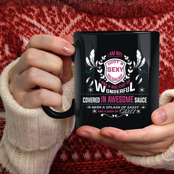 I Am Not Just A Redhead Coffee Mug, Crazy Hairstylist Coffee Cup