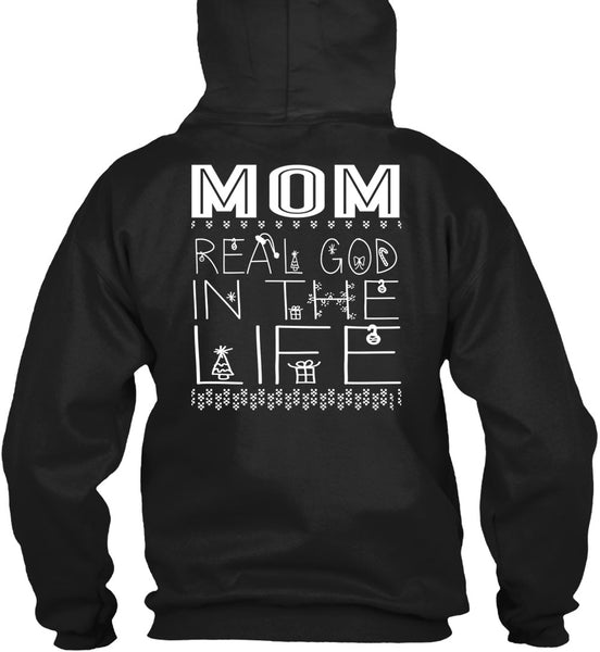 Mom Real God In The Life T Shirt, This Girl Loves Christmas T Shirt