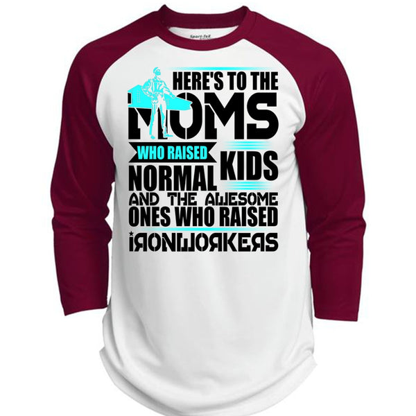 Who Raised Ironworkers T Shirt, I Love Ironworker T Shirt, Awesome T-Shirts  (Polyester Game Baseball Jersey)