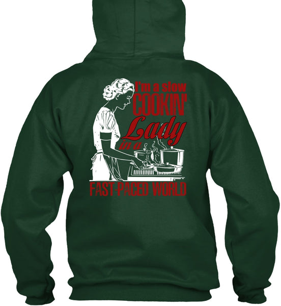I'm A Slow Cooking Lady T Shirt, Being A Cooker T Shirt