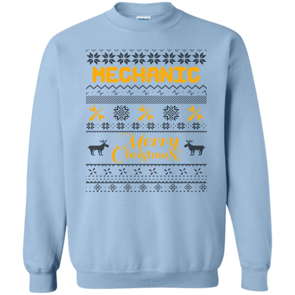 Gift For Merry Christmas T Shirt, Mechanic Merry Christmas Sweatshirt