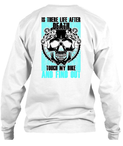 Touch My Bike And Find Out T Shirt, I Love Biker T Shirt