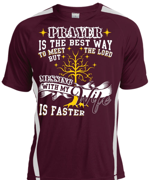 Messing With My Wife T Shirt, Being A Wife T Shirt, Cool Shirt