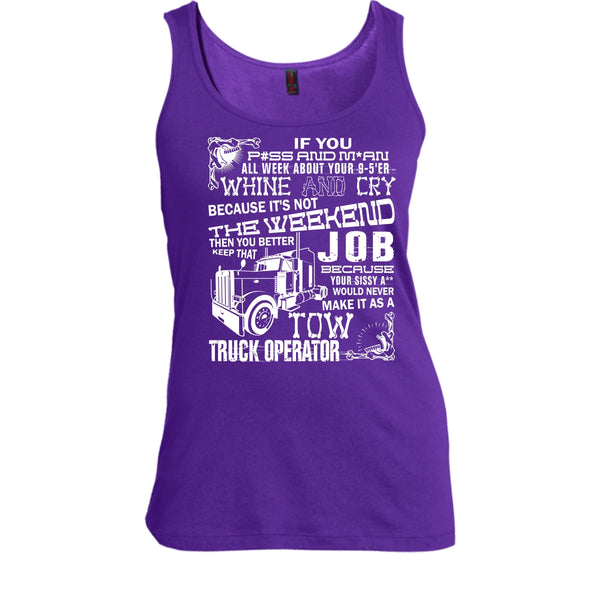 Tow Truck Operator T Shirt, Coolest Truck Operator T Shirt, Cool T Shirt