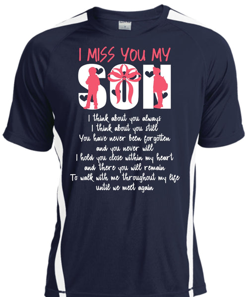 I Miss You Son T Shirt, Being A Son T Shirt, Cool Shirt