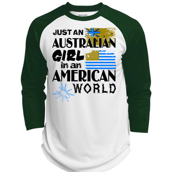 Just An Australian Girl In An American World T Shirt, Wait For Halloween T Shirt, Awesome T-Shirts  (Polyester Game Baseball Jersey)