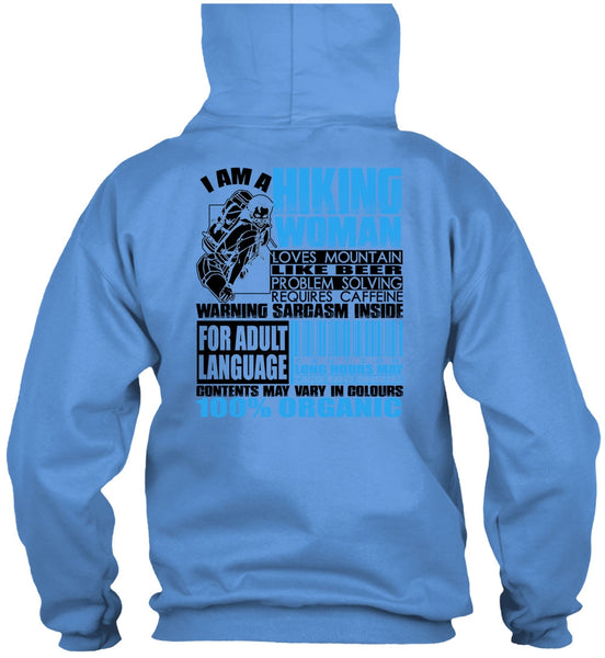 I Am A Hiking Woman T Shirt, I Love Hiking T Shirt