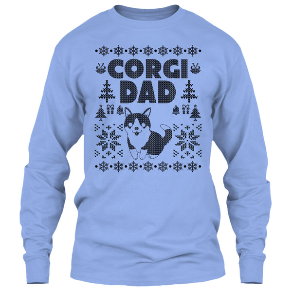 Corgi Dad T Shirt, Gift For Merry Christmas T Shirt
