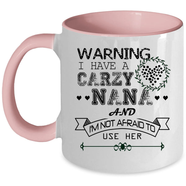 Need A Vacation Just Call Nana Coffee Mug, Parent Problem Call Nana Accent Mug