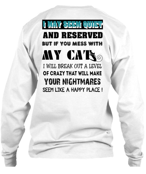 If You Mess With My Cat T Shirt, Loving T Shirt