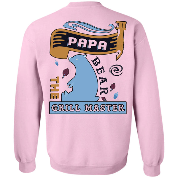 Being A Daddy T Shirt, Papa Bear The Grill Master Sweatshirt