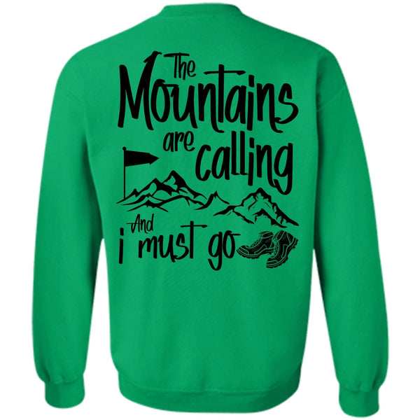 I Love Hiker T Shirt, The Mountains Are Calling Sweatshirt