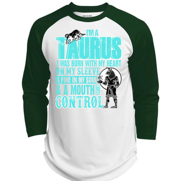 I'm A Taurus T Shirt, I Love Taurus T Shirt, Awesome T-Shirts  (Polyester Game Baseball Jersey)