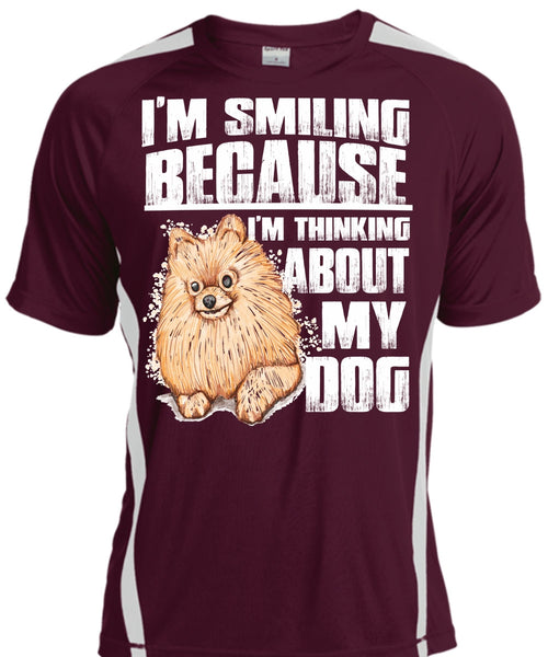 I'm Thinking About My Dog T Shirt, I'm Smiling T Shirt, Cool Shirt