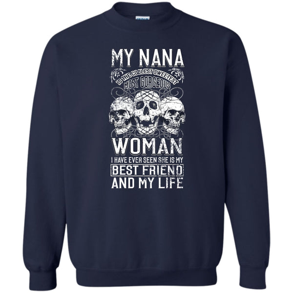 Awesome Nanny T Shirt, Coolest Nanny Ever Sweatshirt