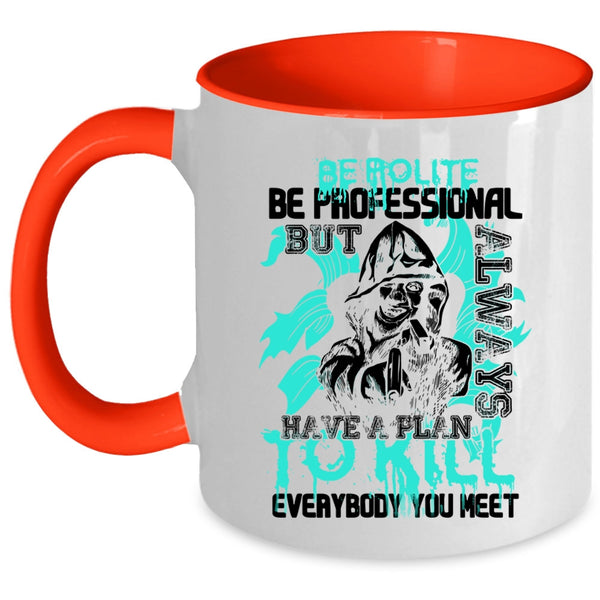 Cool Gift For Gunner Coffee Mug, Funny Gunner Accent Mug