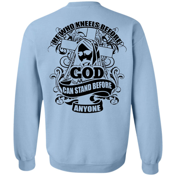 I Love Jesus T Shirt, God Can Stand Before Anyone Sweatshirt
