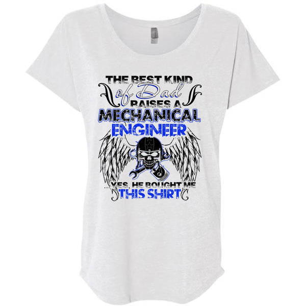 Dad Raises A Mechanical Engineer T Shirt, I Love Mechanic T Shirt, Awesome T-Shirts