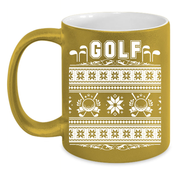 Golf Coffee Mug, Christmas Gift For Golfer Coffee Cup