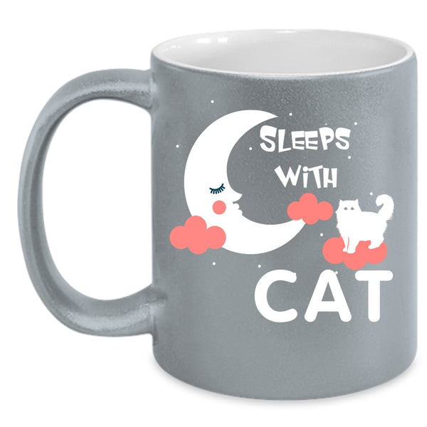 Sleep With Cat Mug, My Cats Cup