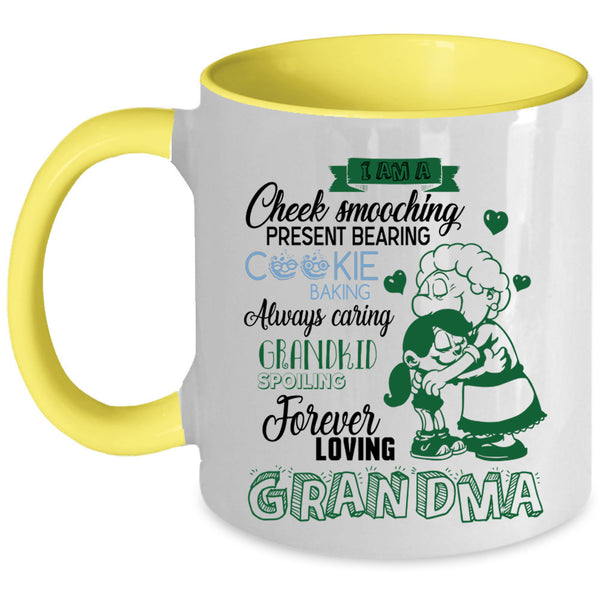 Cute Grandmother Coffee Mug, I Am A Grandma Accent Mug