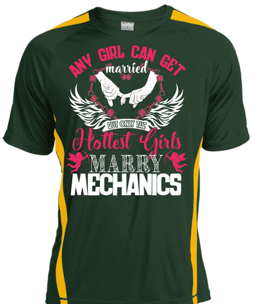 Hottest Girls Marry Mechanics T Shirt, Being A Firefighter T Shirt, Cool Shirt