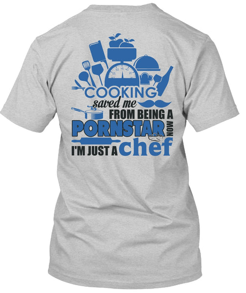 Cooking Saved Me T Shirt, I Love Cooking T Shirt