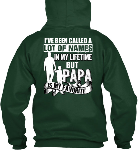 Papa Is My Favorite T Shirt, Being A Dad T Shirt
