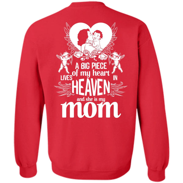Lives Heaven T Shirt, I Love Mom Sweatshirt