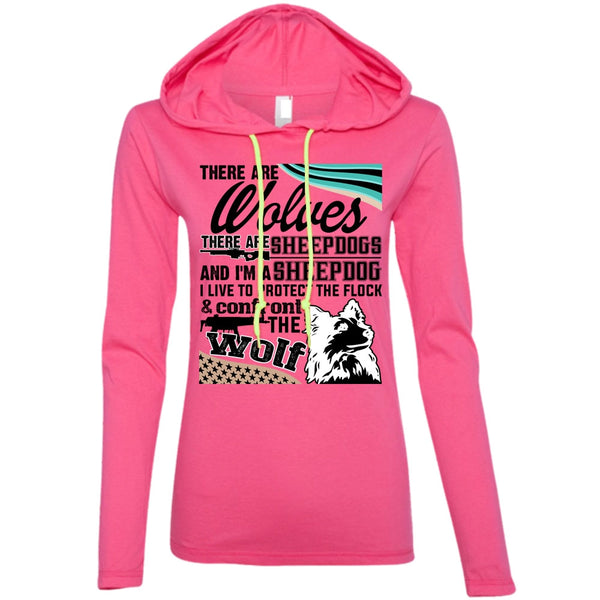 Confront The Wolf T Shirt, There Are Wolves T Shirt, Awesome T-Shirts