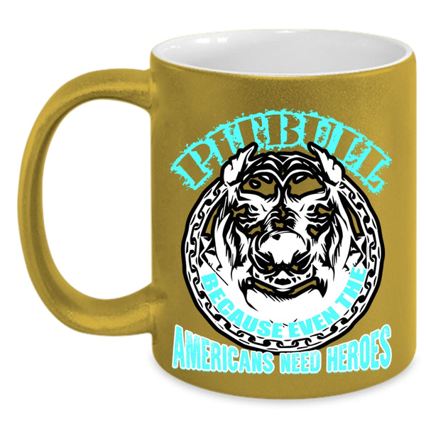 Cool Gift For Pitbull Owner Coffee Mug, Pitbull Accent Mug