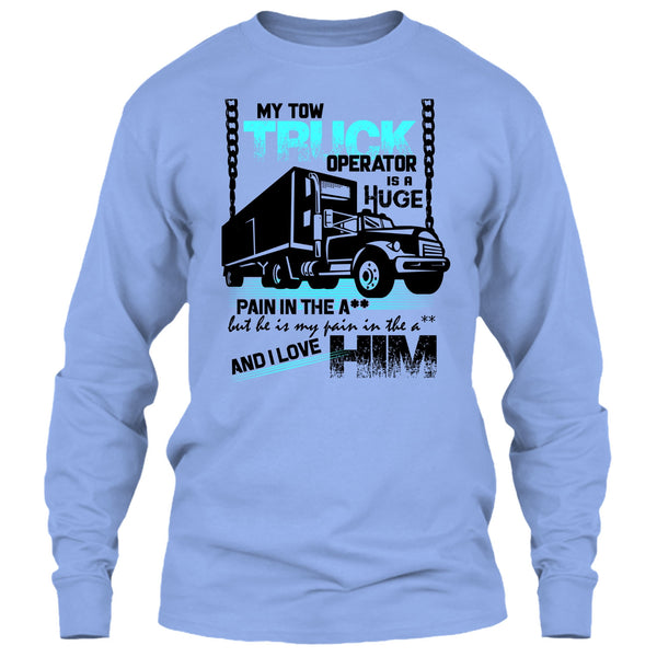 My Tow Truck Operator T Shirt, I Love My Tow Truck Operator T Shirt