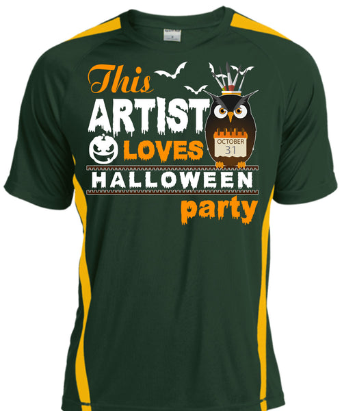 This Artist Loves Halloween Party T Shirt, I Love You Pumpkin T Shirt, Cool Shirt