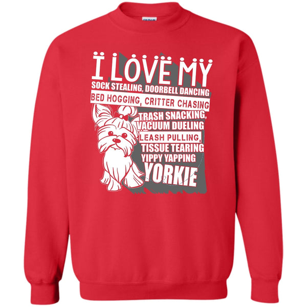 Coolest Yorkie T Shirt, I Am A Dog Lover Sweatshirt