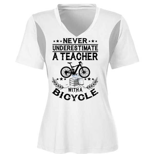 Teacher With A Bicycle T Shirt, I Love Teaching T Shirt, Awesome T-Shirts